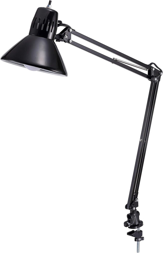 Office VLF100 LED Swing Arm Desk Lamp with Clamp Mount