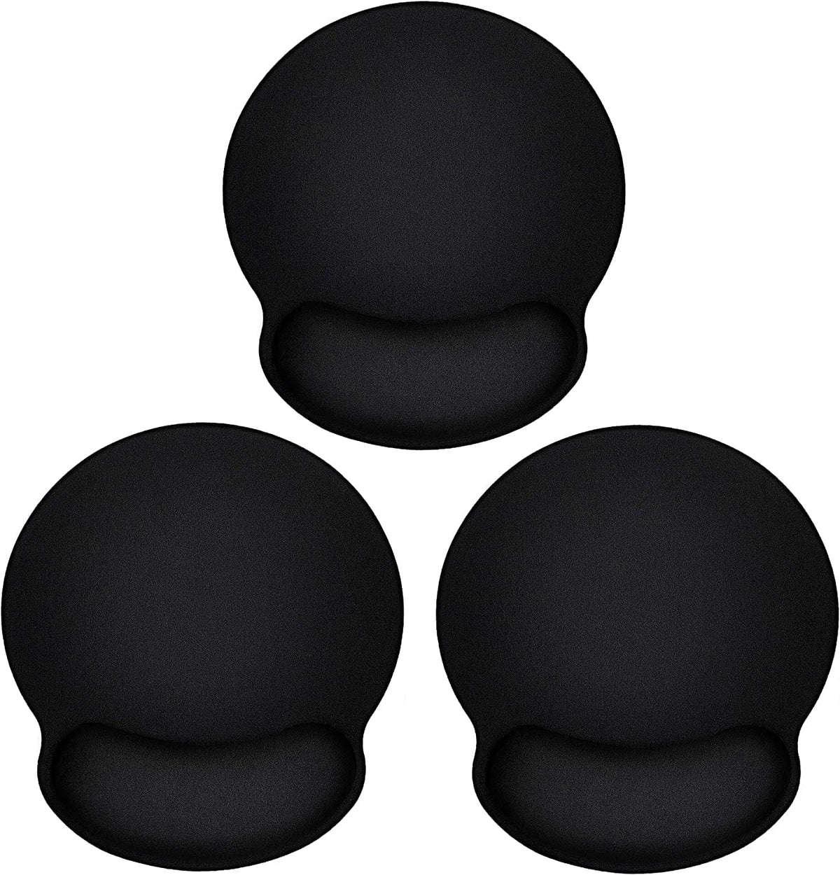 Ergonomic Mouse Pad with Wrist Rest Support, 3 Pack