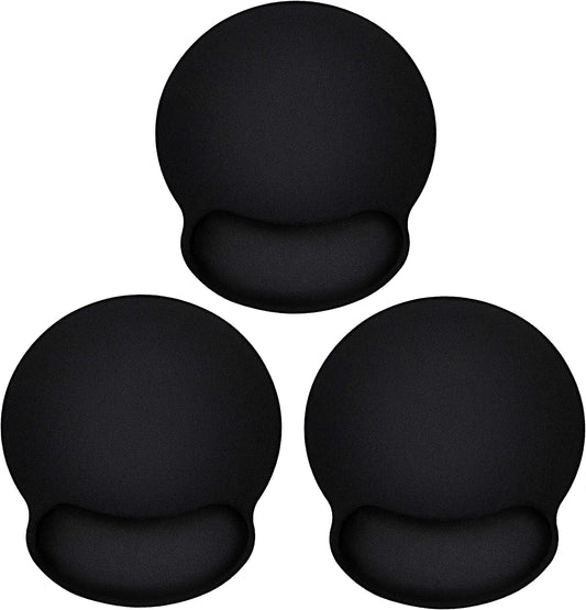 Ergonomic Mouse Pad with Wrist Rest Support, 3 Pack