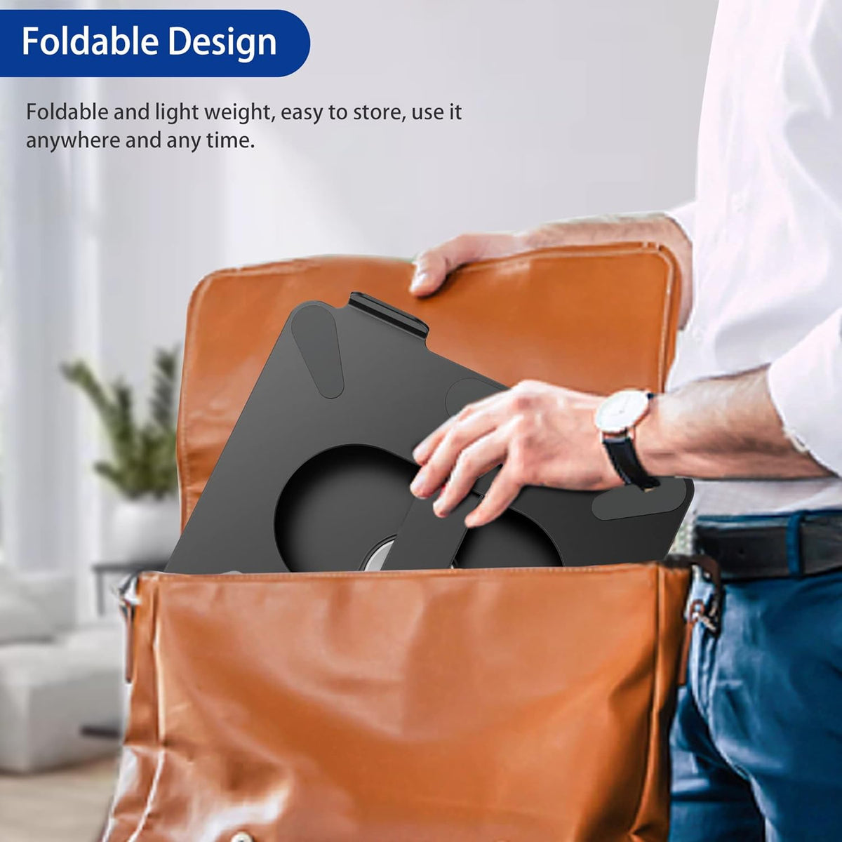 LSX7 Laptop Stand with 360 Rotating Base