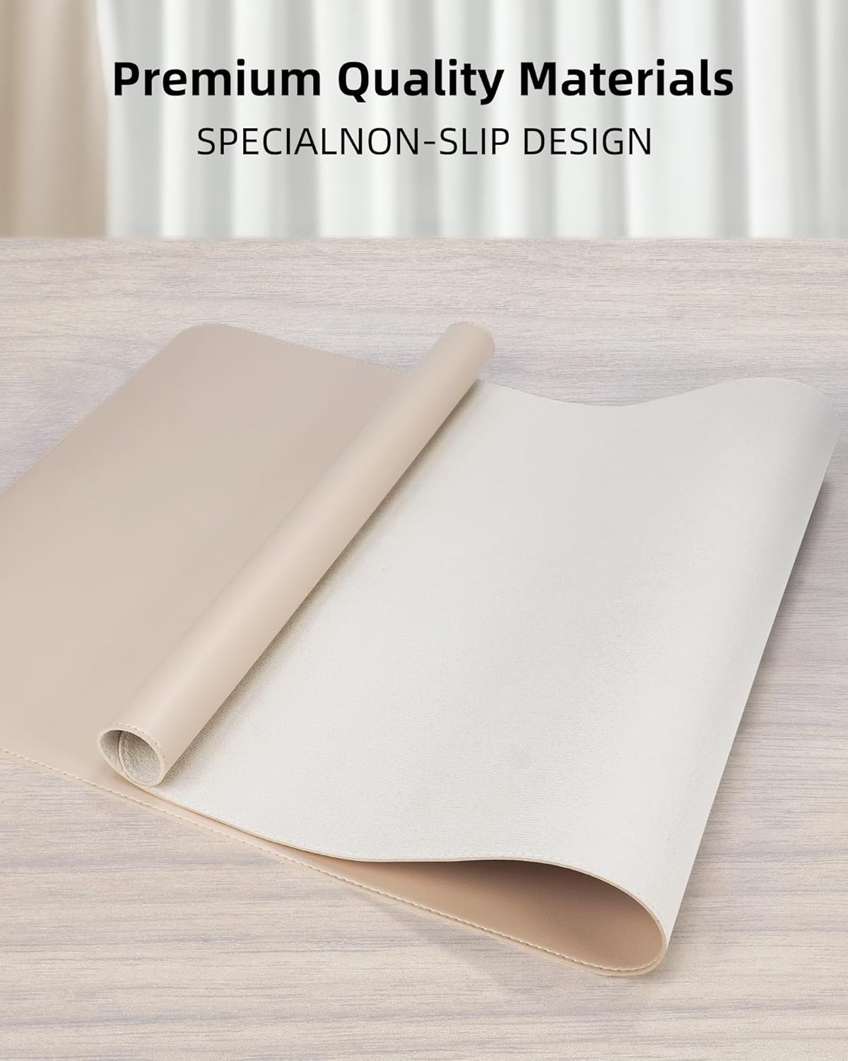 Leather Desk Pad Protector, 31.5 x 15.7