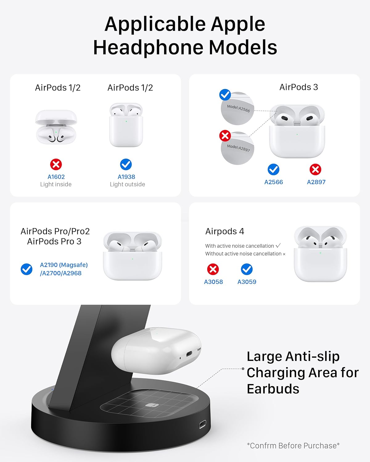 3 in 1 Charging Station