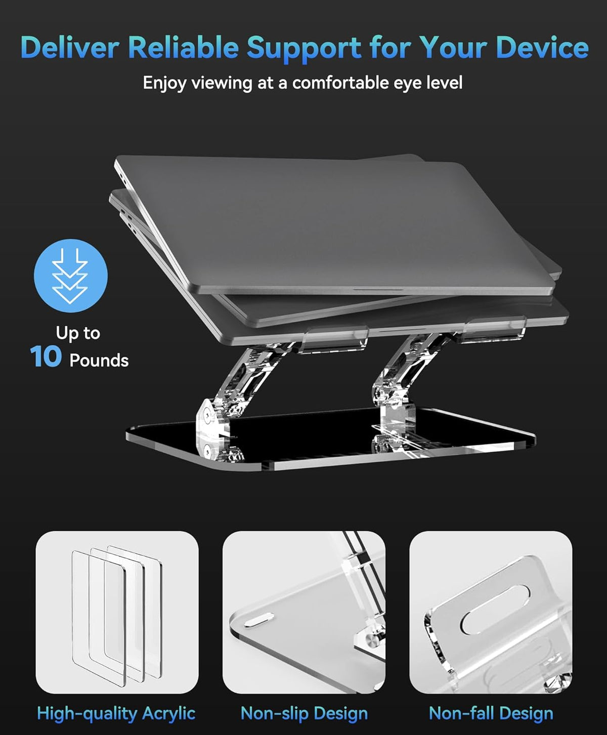 Adjustable Foldable Laptop Stand