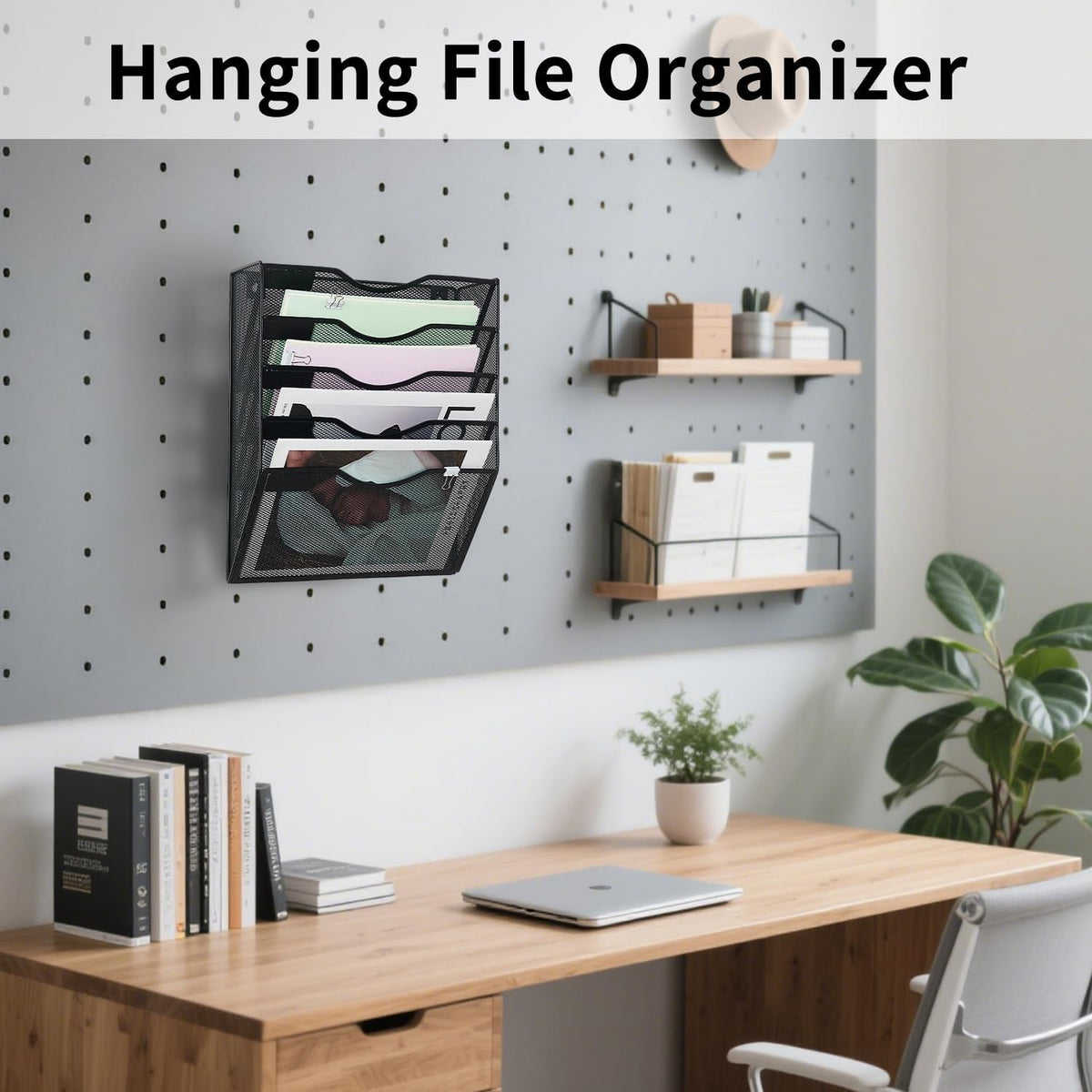 Hanging Wall File Organizer with Office Assorted