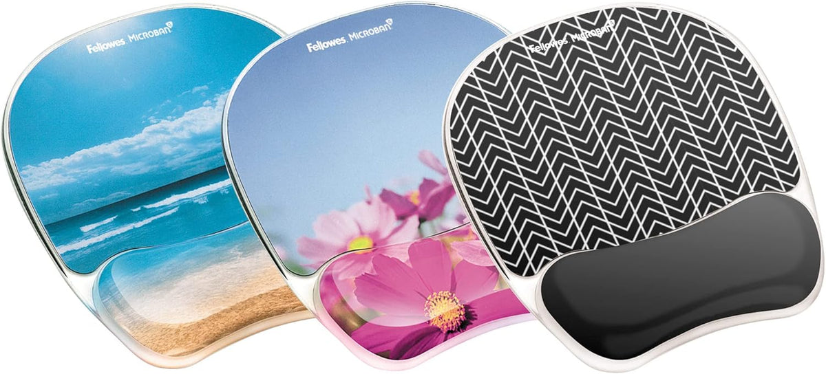 Photo Gel Mouse Pad Wrist Rest with MICROBAN - Sandy Beach (9179301)