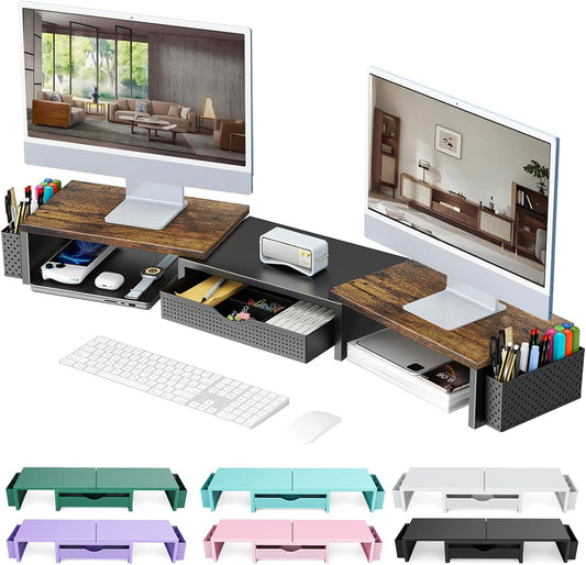 Dual Monitor Stand Riser