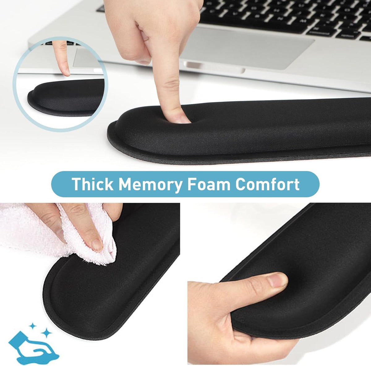 Keyboard Wrist Rest Memory Foam