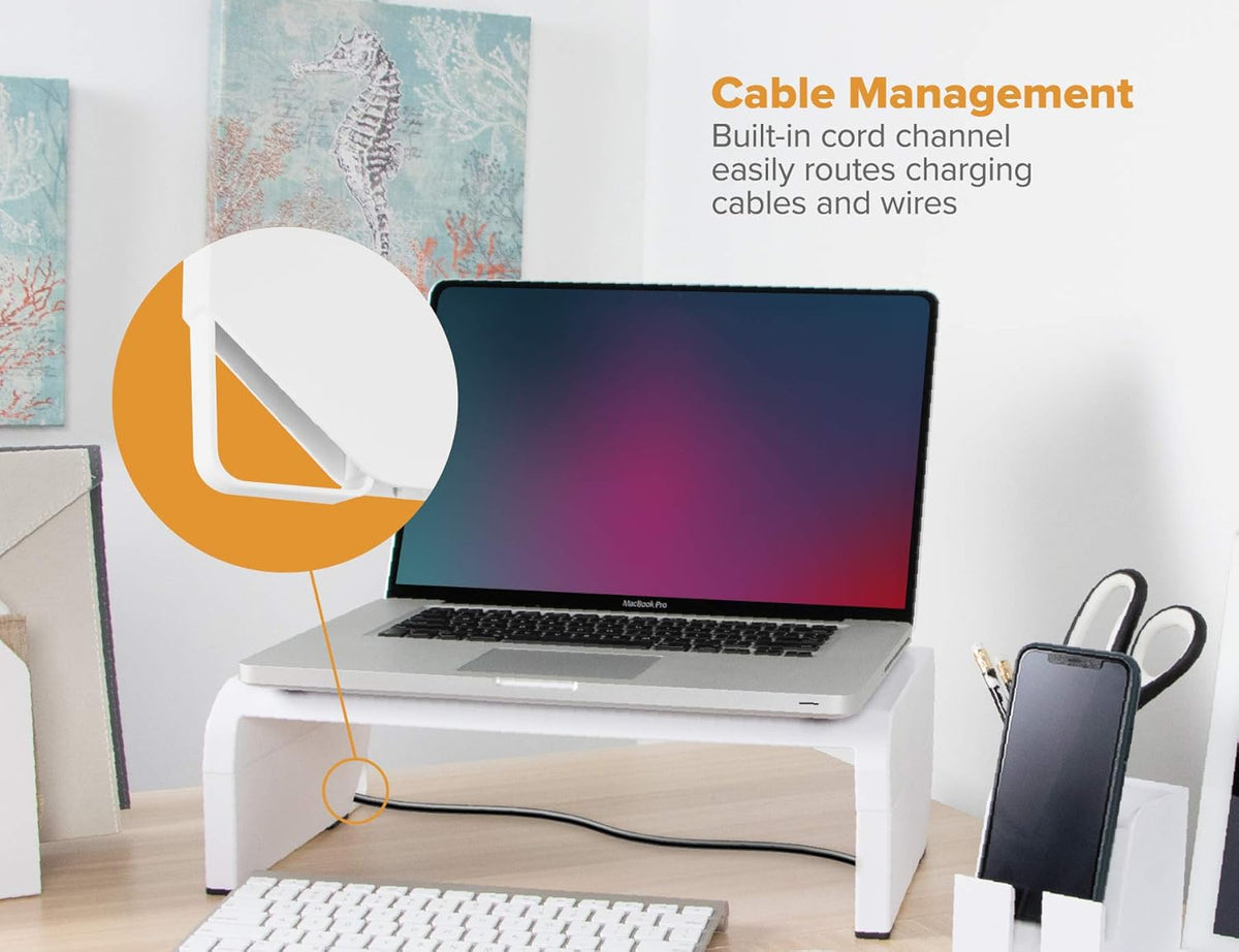 Office Konnect Adjustable Monitor Stand Riser