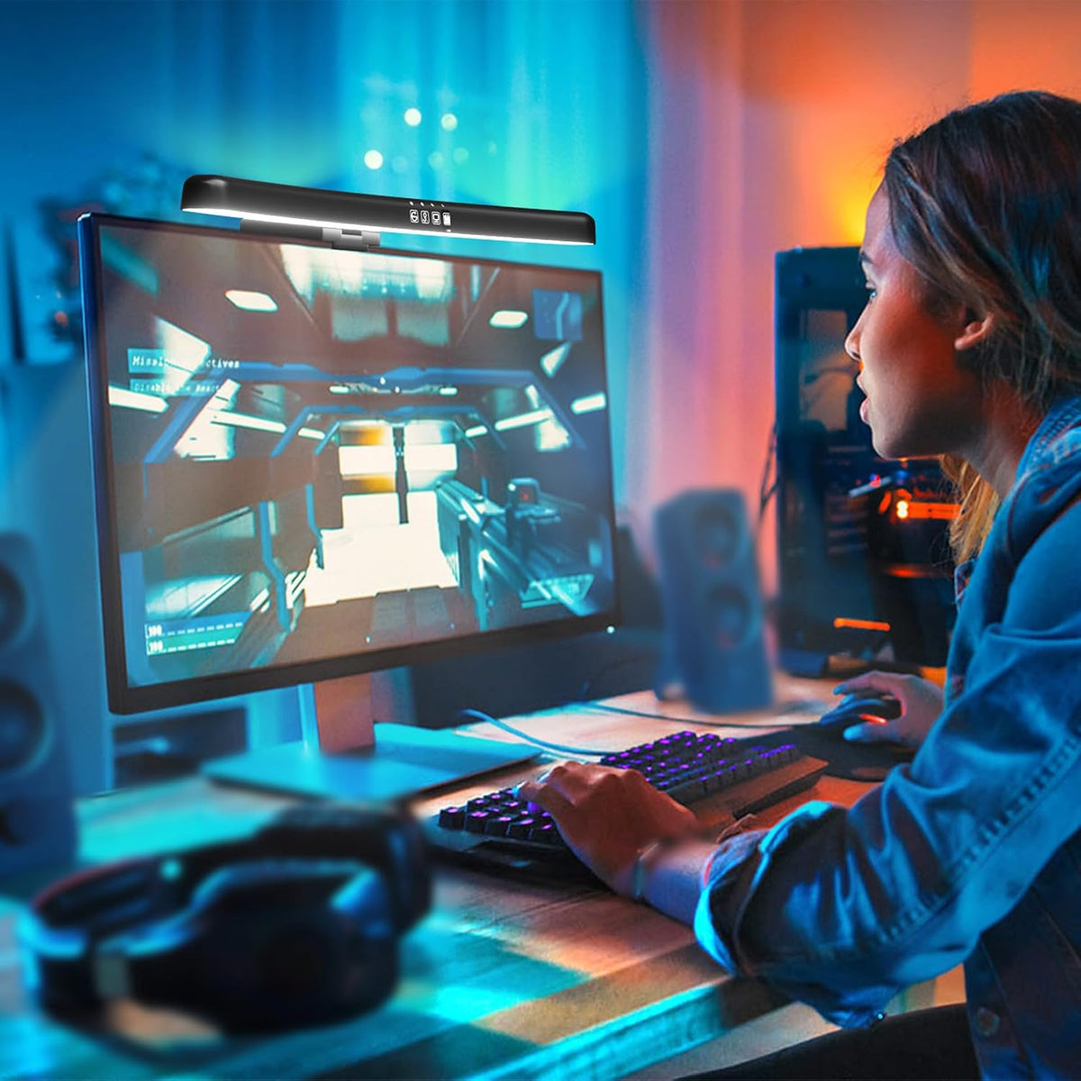 Monitor Light Bar Curved
