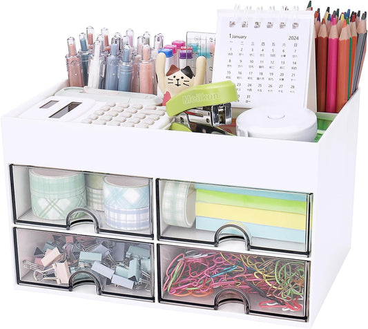 Desk Organizer, Office Organizer with Drawer