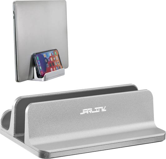 2-in-1 Design Vertical Laptop Stand Holder