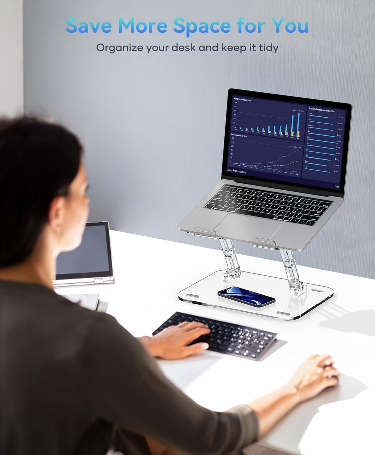 Adjustable Foldable Laptop Stand