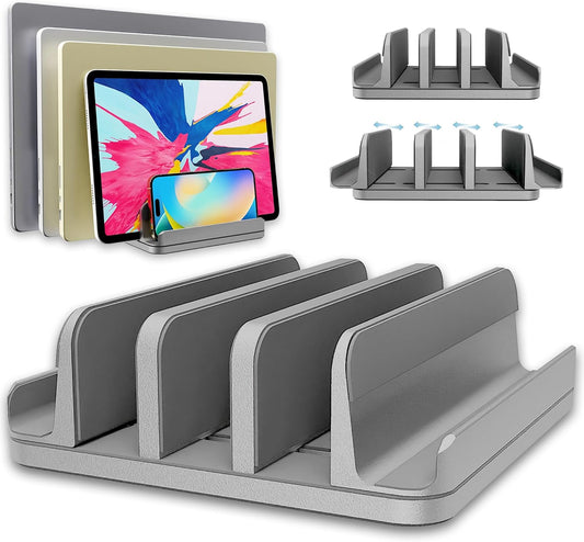Vertical Laptop Stand Holder 5 Slots