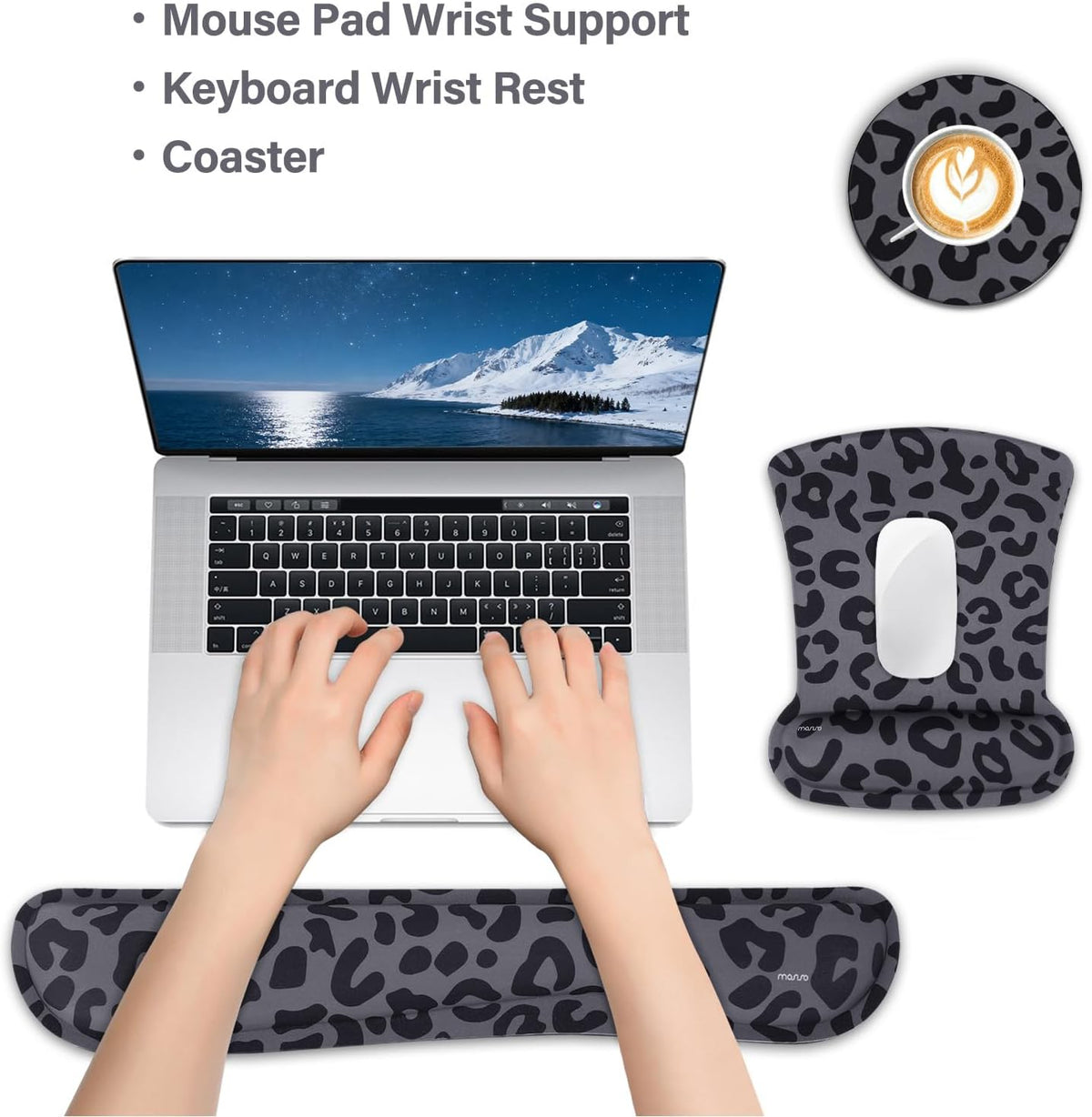 Wrist Rest Support, Black