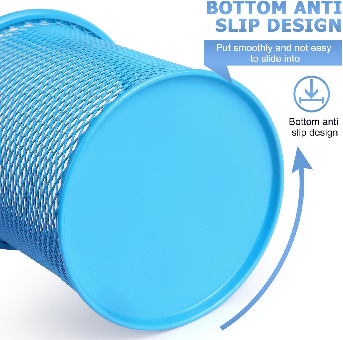 Pen Holder Cup, Blue