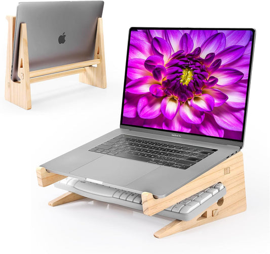 Wooden Laptop Stand