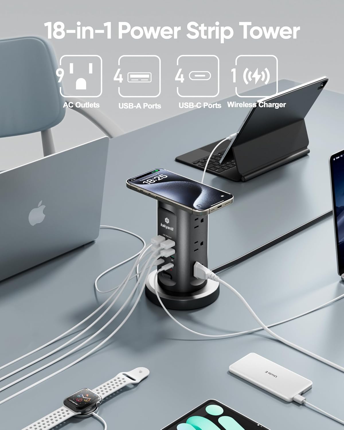 115W USB Charging Station
