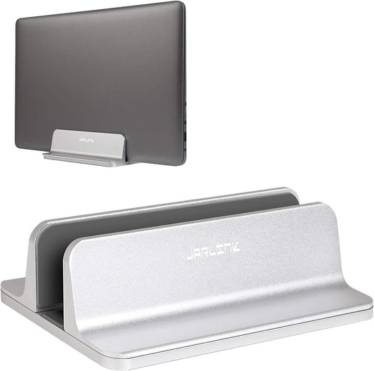 Vertical Laptop Stand, Silver, 17.3 inches