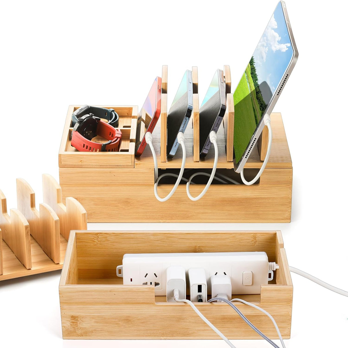 Bamboo Charging Station