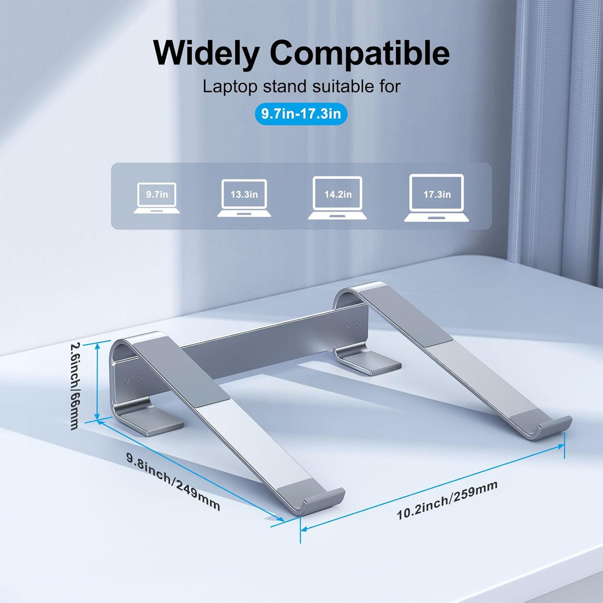 Laptop Stand , Aluminum Laptop Riser