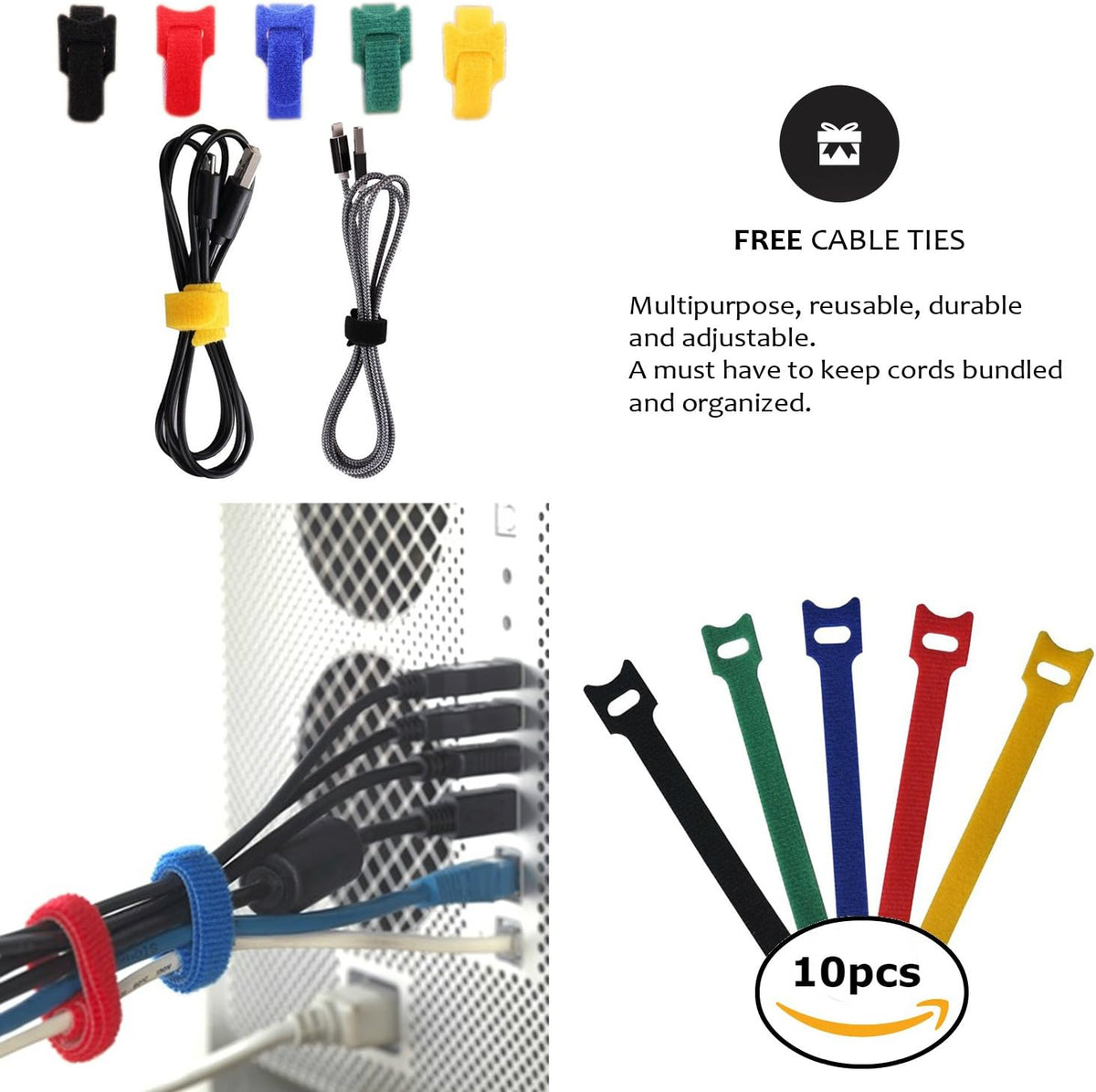 Premium 120" Cable Management Sleeve