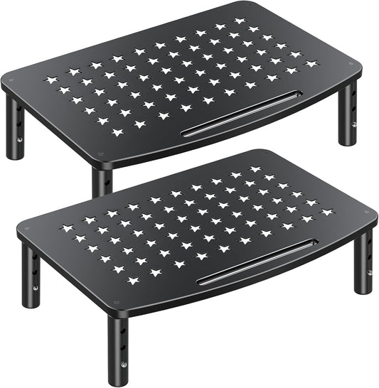 Monitor Stands, 3 Height Adjustable Riser