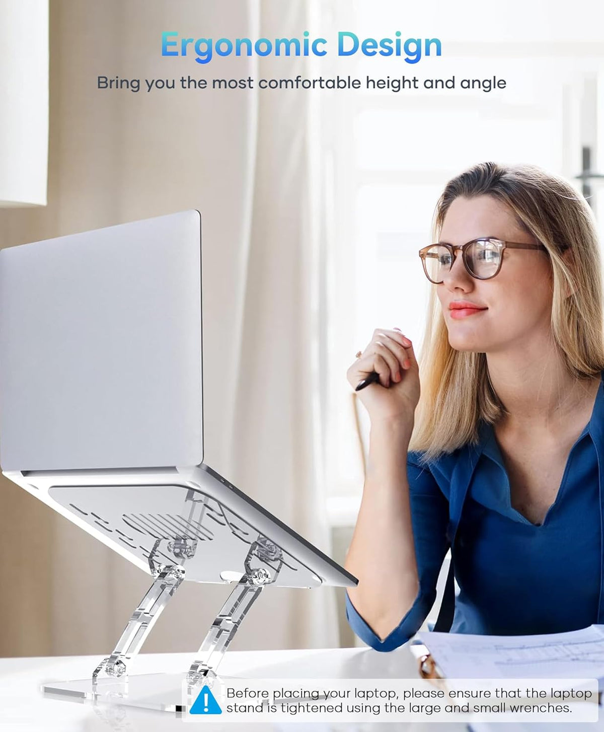 Adjustable Foldable Laptop Stand