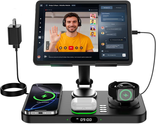 6 in 1 Wireless Charger