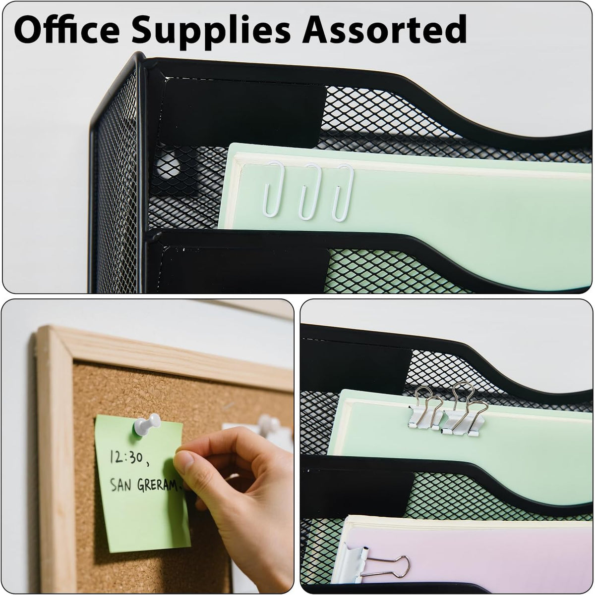 Hanging Wall File Organizer with Office Assorted