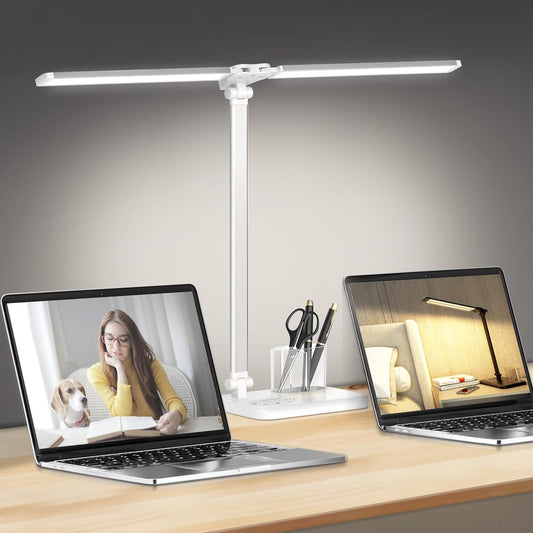 LED Desk Lamp Dimmable Table Lamp with USB Charging Port