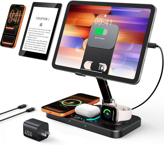 45W 6 in 1 Charging Station
