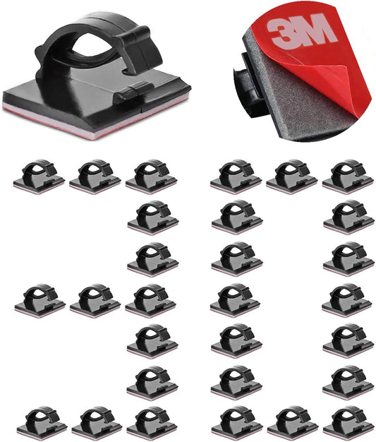 Cable Clips Self with 3M Adhesive Cord Organizer