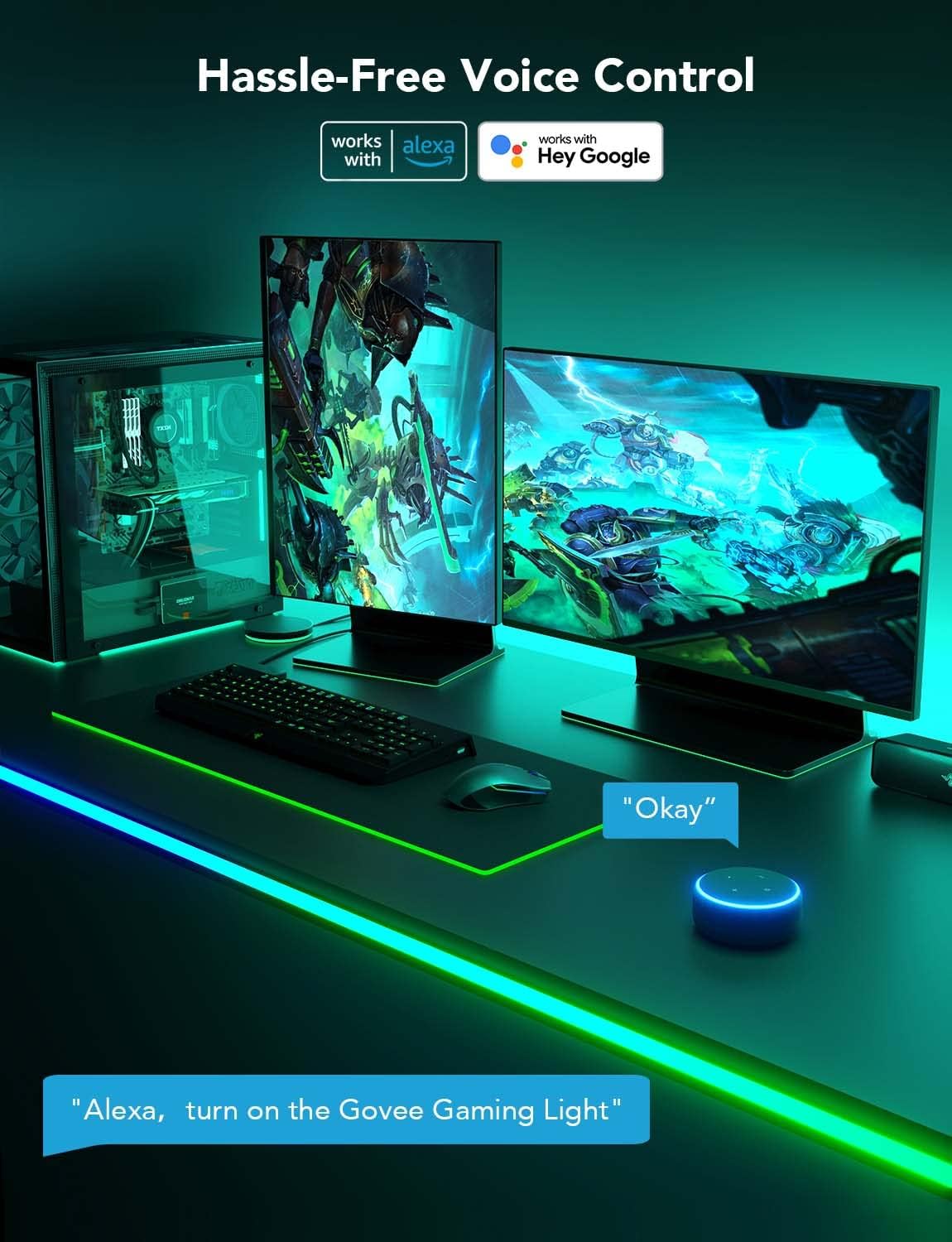 RGBIC Gaming Lights