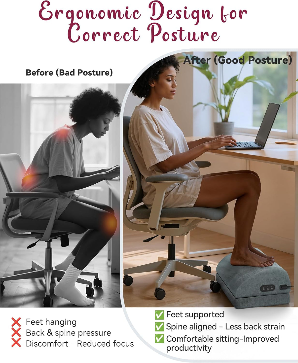 Heated Foot Rest