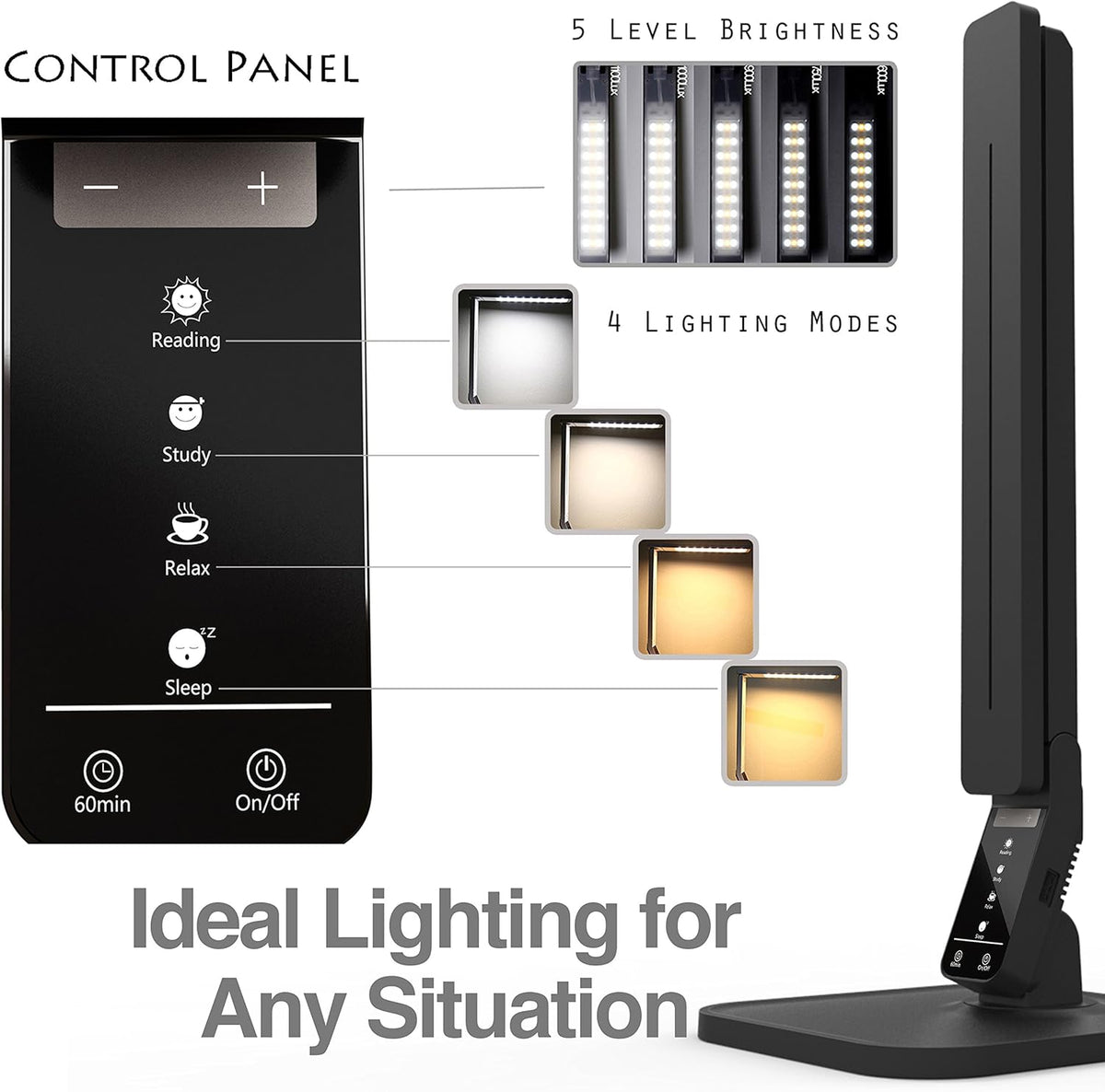 Dimmable LED Desk Lamp