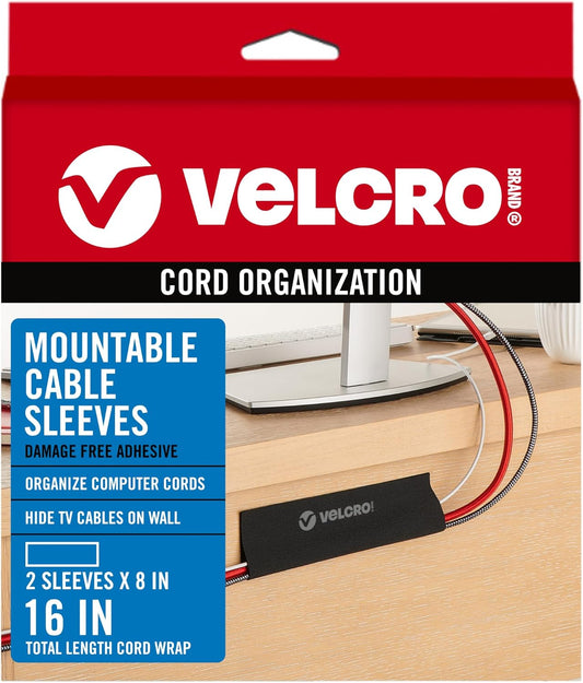Mountable Cable Sleeve, Black