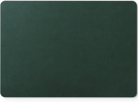 Leather Desk Blotter Pad 17 x 12 Inches, Green