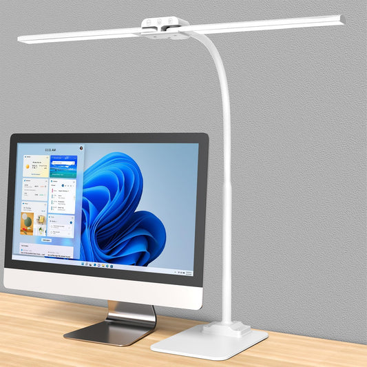 Desk Lamp Double Light: Bright Led Desk Lights