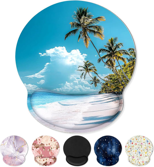 Ergonomic Mouse Pad with Wrist Rest, Small