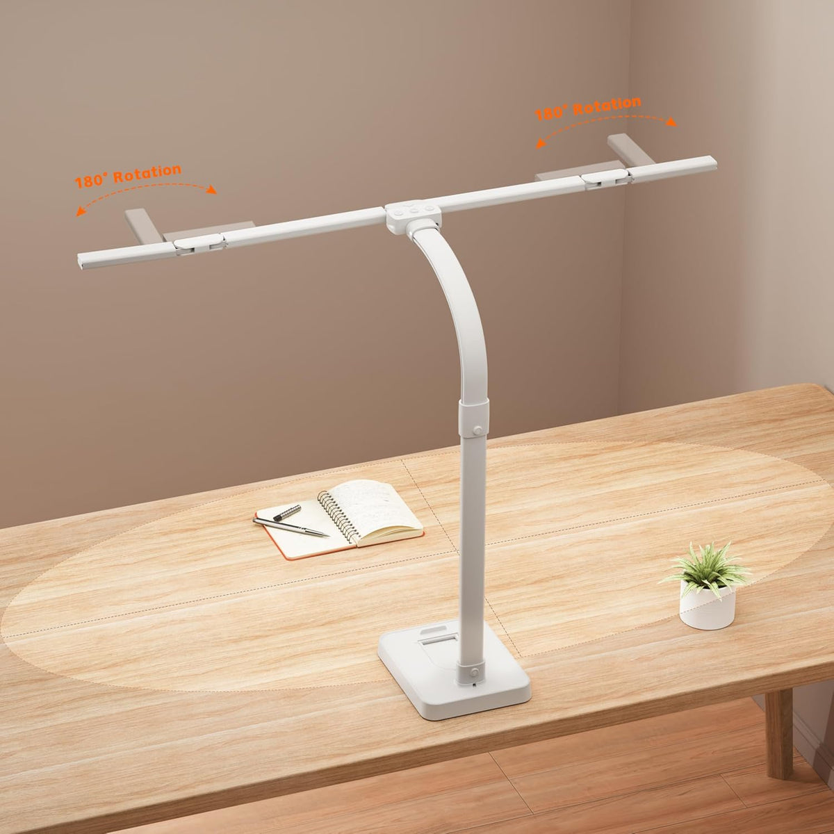 LED Desk Lamp, White