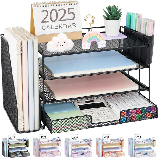 Desk Organizer, 4-Tier