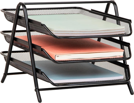 3-Tier Paper Tray, Desktop Organizer