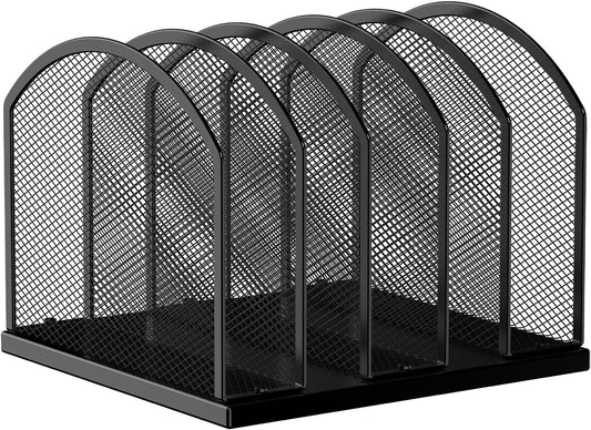 5-Section Vertical Desktop Organizer