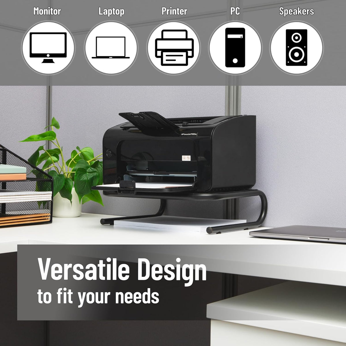 Monitor Stand, Ventilated Laptop Riser