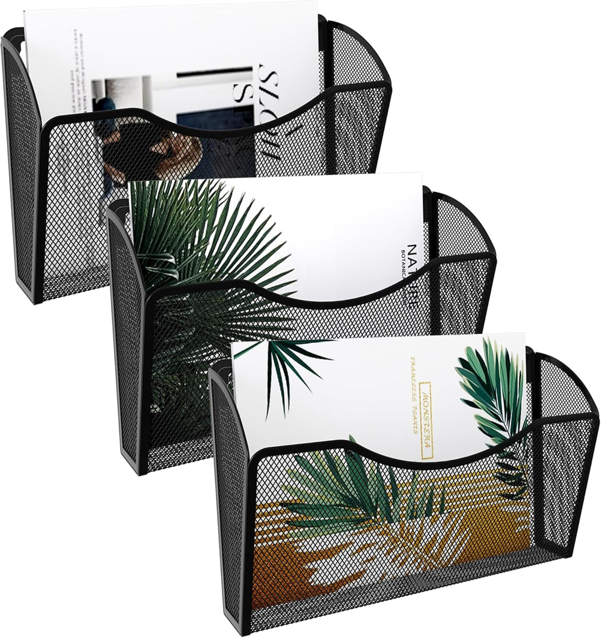 Wall File Organizer, 3 Pack