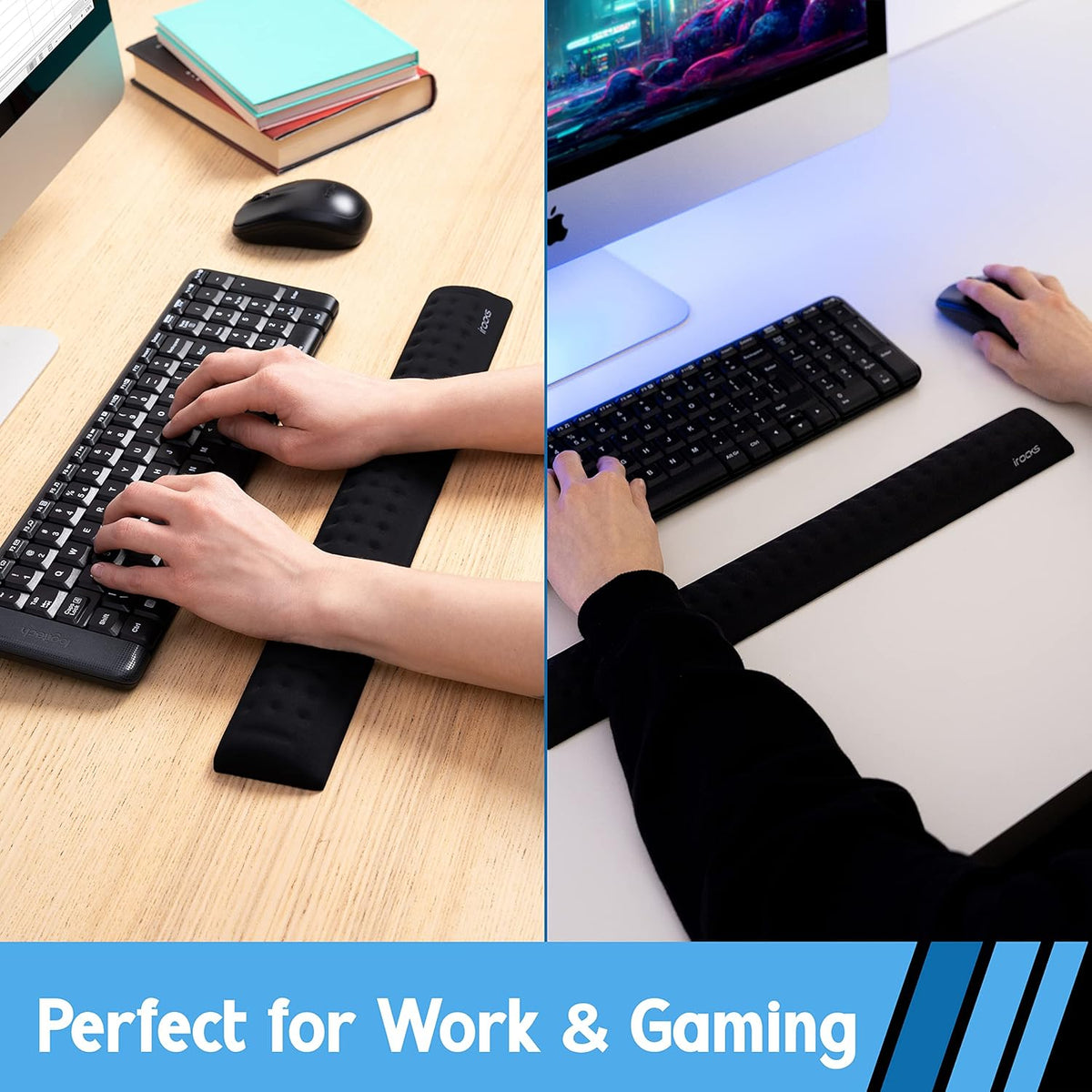 Memory Foam Keyboard Wrist Rest