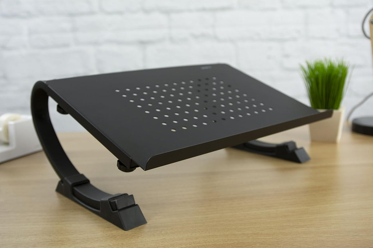 Black Fully Adjustable Curved Laptop
