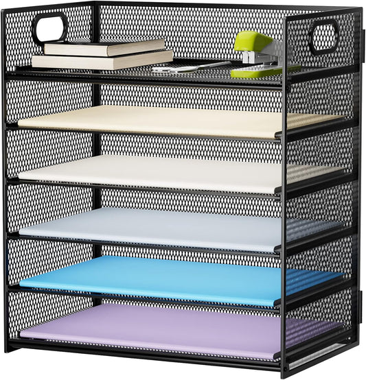6 Tier Paper Organizer Letter Tray