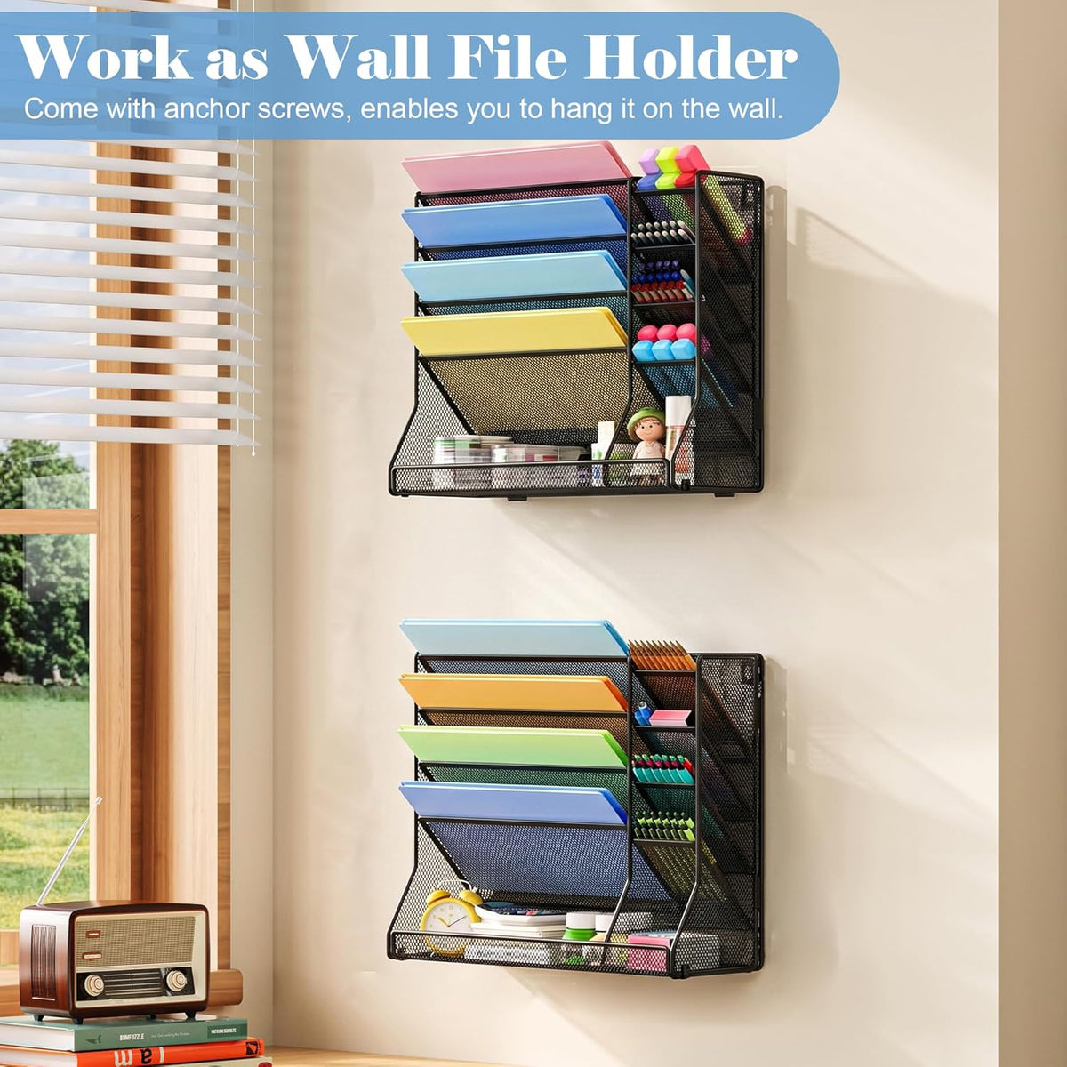 File Organizer Wall Mounted