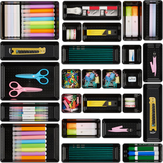 Office Desk Drawer Organizers Set